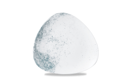 Haze Blue Triangle Plate